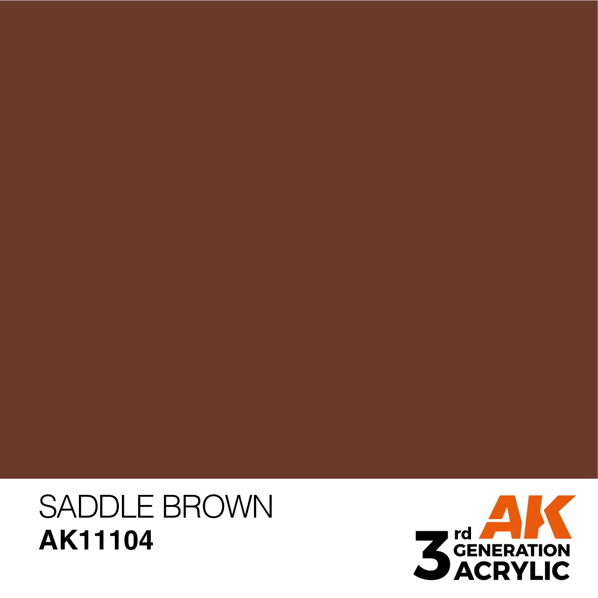 AK11104 Saddle Brown (3rd-Generation) (17mL)