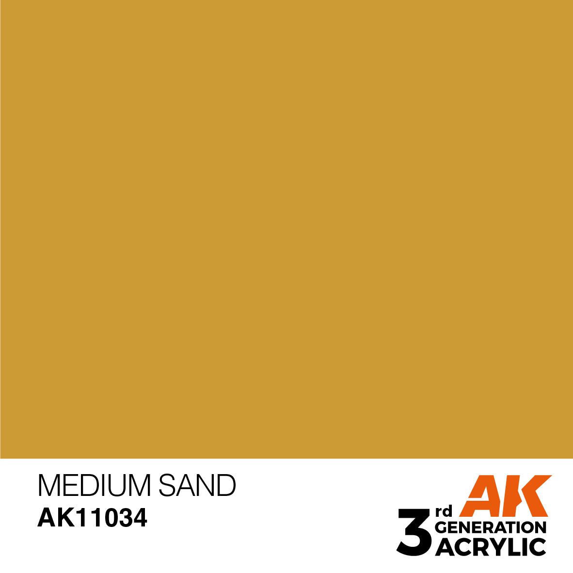 AK11034 Medium Sand (3rd-Generation) (17mL)