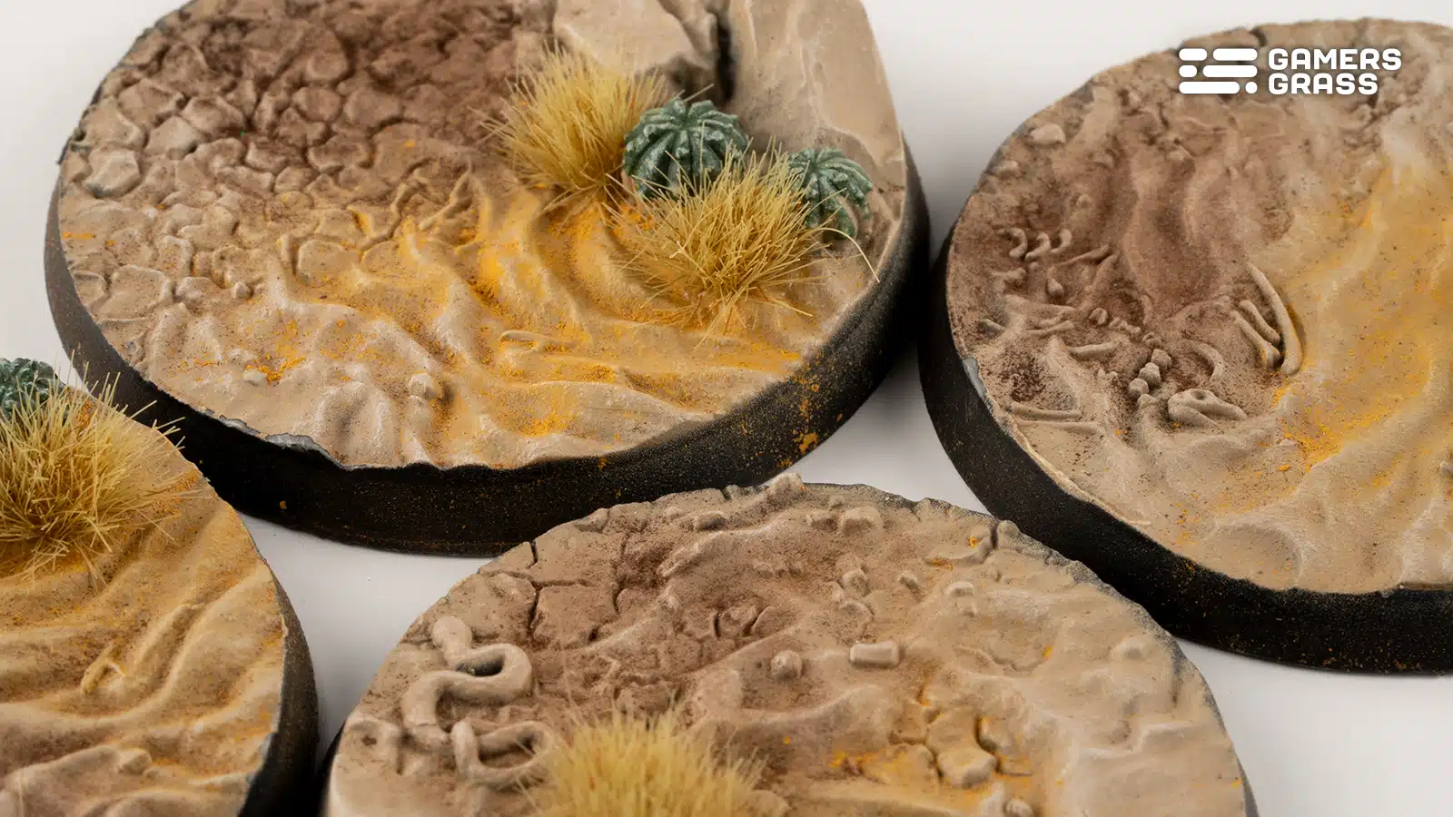 Deserts of Maahl Bases - Round 50mm (x3)