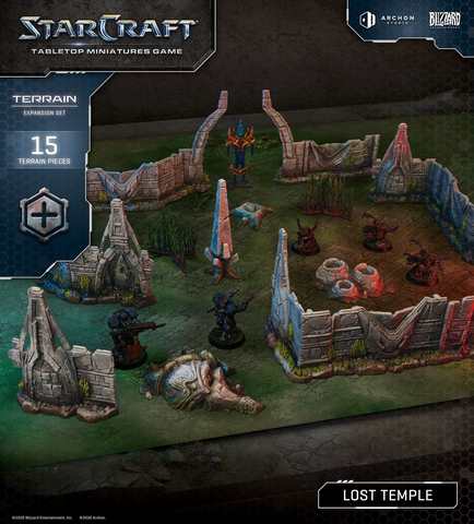 STARCRAFT® LOST TEMPLE RAMP - TERRAIN EXPANSION SET
