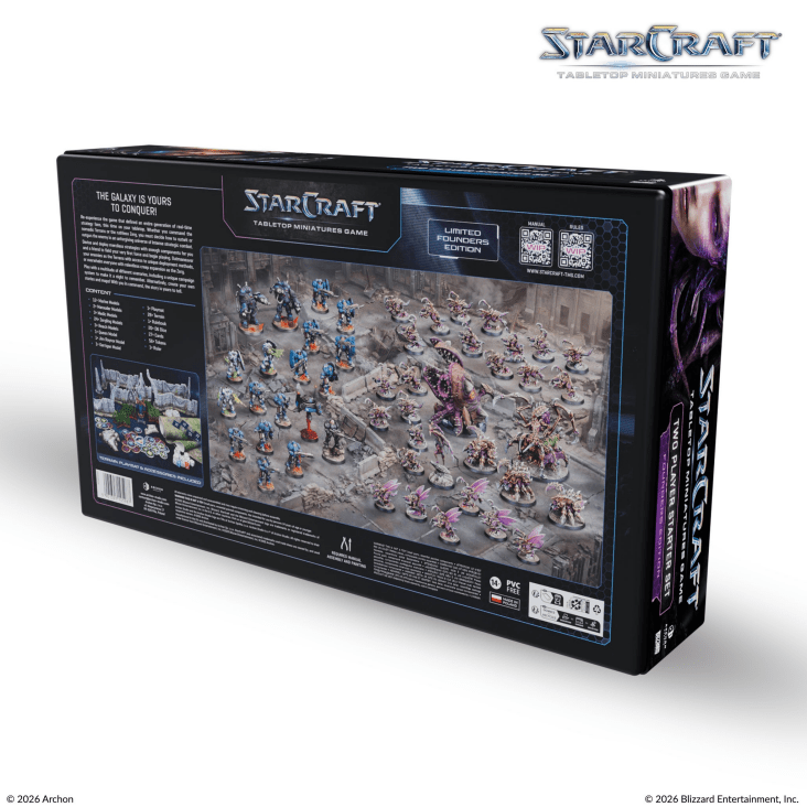 STARCRAFT® TWO PLAYER STARTER SET FOUNDERS EDITION ENGLISCH