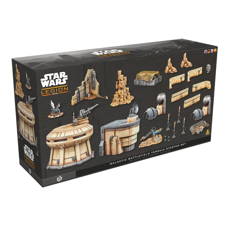 Star Wars: Legion – Galactic Battlefield Terrain Starter Set (Multilingual)