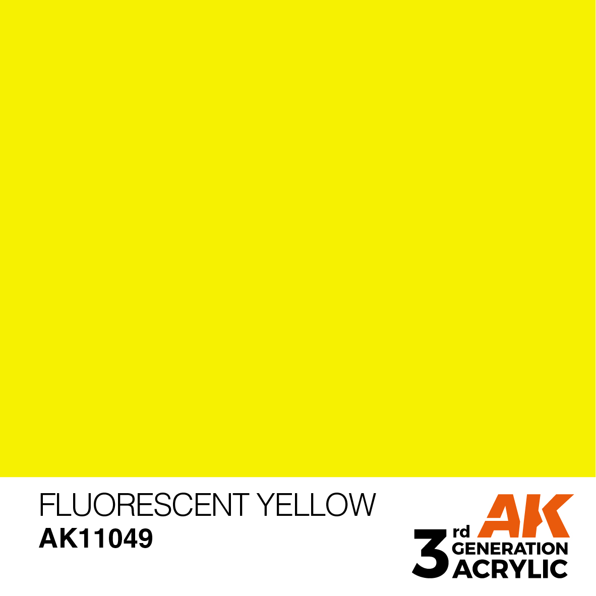 AK11049 Fluorescent Yellow (3rd-Generation) (17mL)