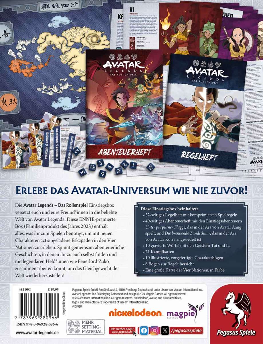 Avatar Legends – Das Rollenspiel: Einstiegsbox